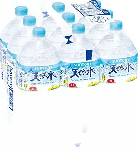 サントリー天然水 段ボール無しでお届け(エコフィルム包装) 2L×9本 南アルプス 【Amazon限定ブランド】まとめ売り実施中