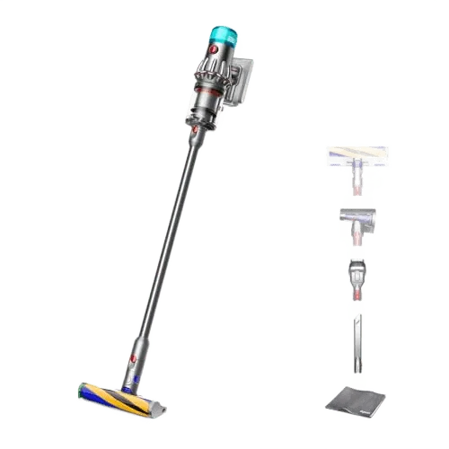 Dyson(ダイソン) 掃除機 コードレス Dyson V12 Detect Slim Fluffy (SV46 FF AM) スティック ハンディクリーナー サイクロン【Amazon.co.jp限定】【光らせて、見逃さない】